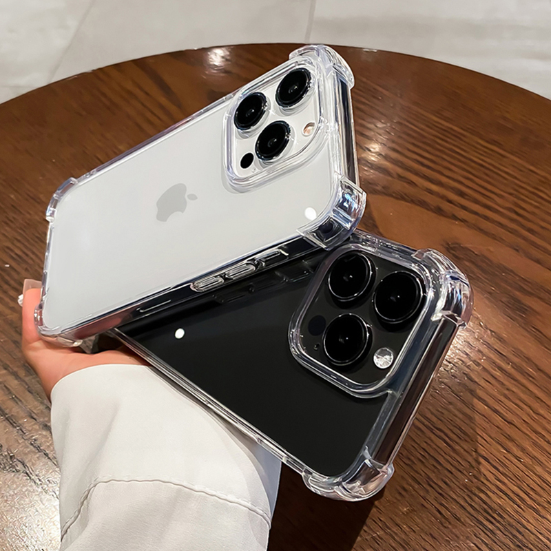 Tech Accessories Iphone - Coque transparente antichoc pour iPhone, compatible