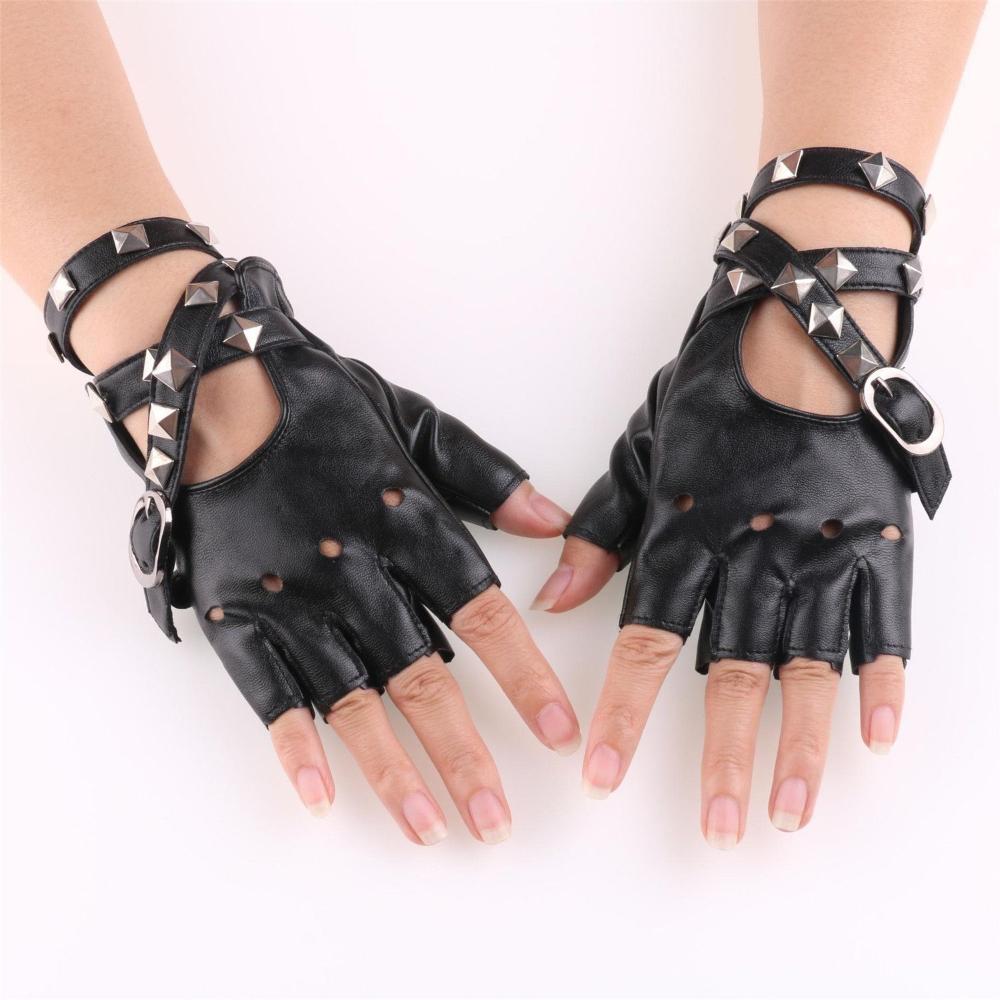 Tech Wear Accessories - Gants de conduite en cuir PU