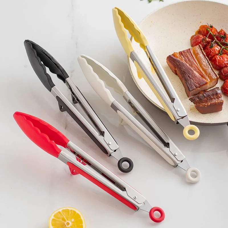 Hi Tech Kitchen Accessories - Pince alimentaire antidérapante en Silicone de