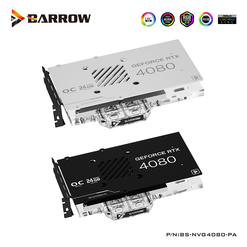 Nvidia Vga Rtx 4080 - Barrow GPU bloc d'eau servir pour