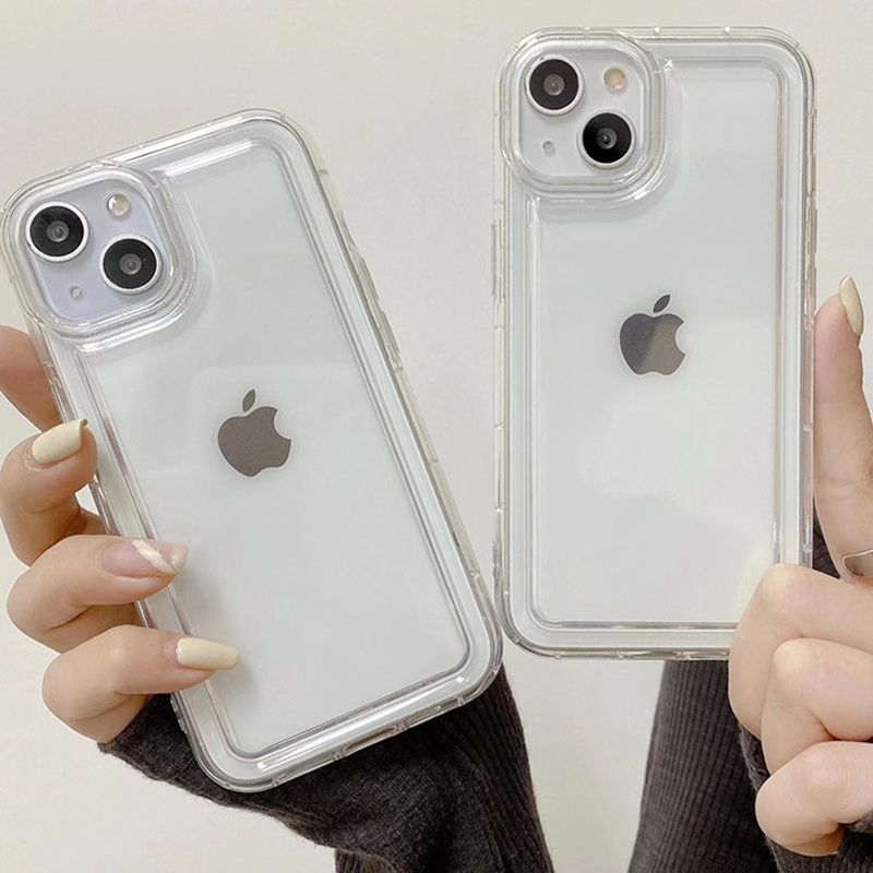 Tech Accessories Iphone - Coque de téléphone transparente antichoc pour
