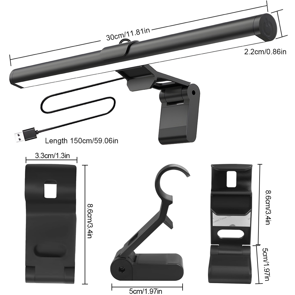 Monitor Light Bar - Barre lumineuse suspendue pour écran d'ordinateur
