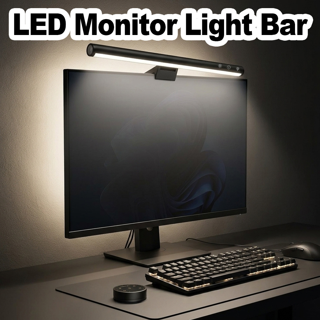 Monitor Light Bar - Barre lumineuse pour moniteur, 5 niveaux