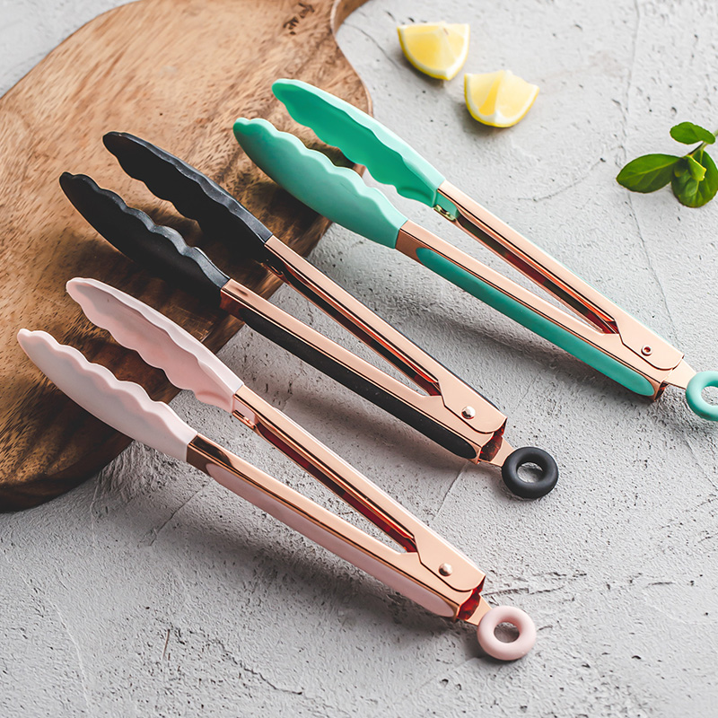 Hi Tech Kitchen Accessories - Pinces à steak en silicone pour