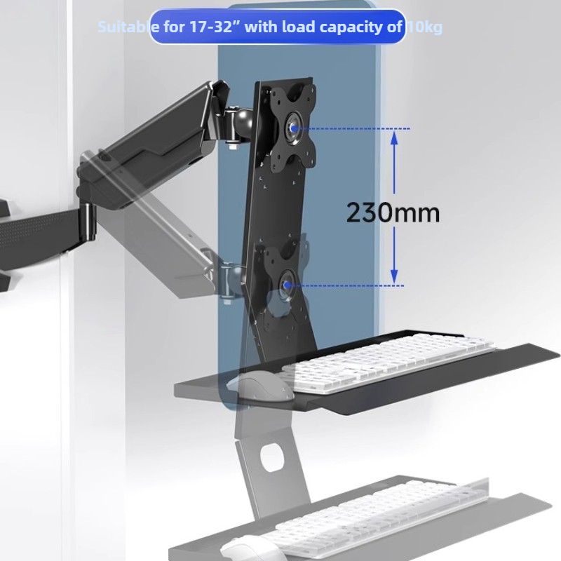 Monitor Arm Single - Support de montage pour moniteur robuste,