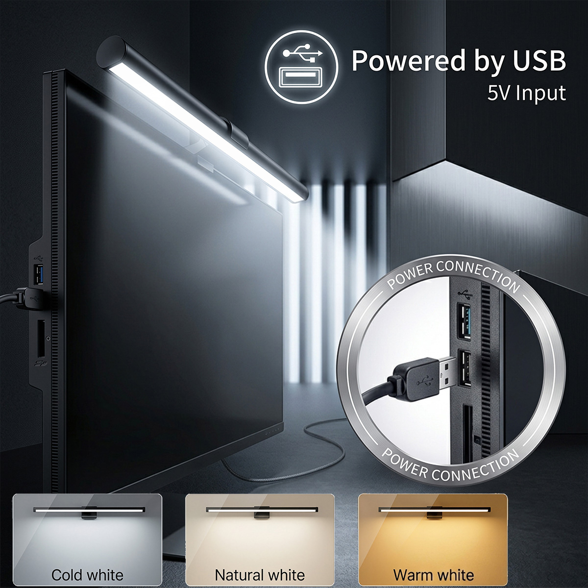Barre lumineuse LED USB pour é - Monitor Light Bar avis et prix