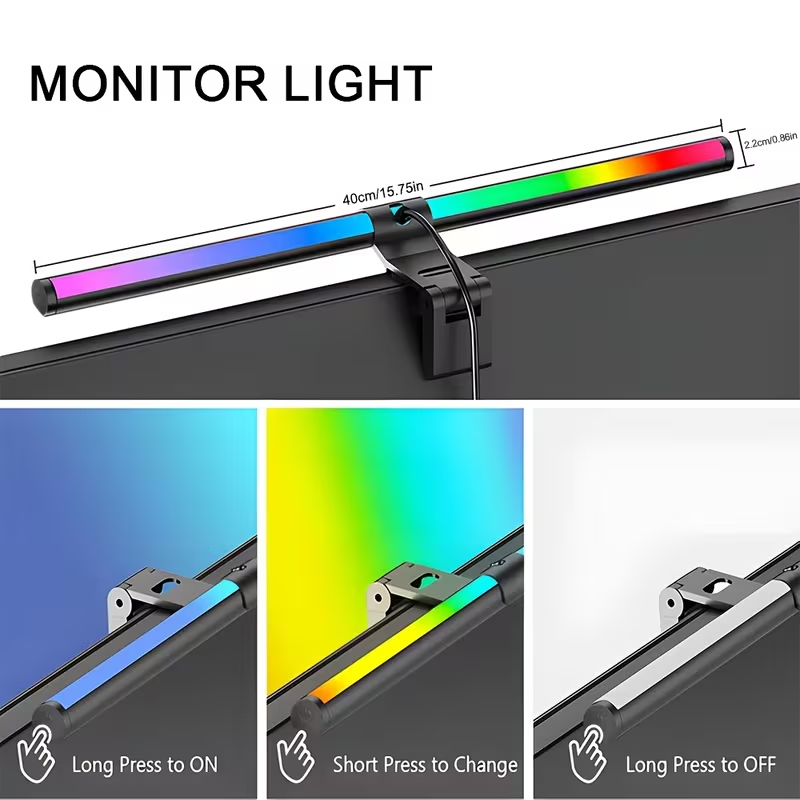 Barre lumineuse LED pour monit - Monitor Light Bar avis et prix