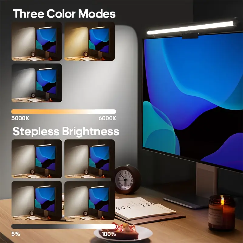 Barre lumineuse LED alimentée  - Monitor Light Bar avis et prix