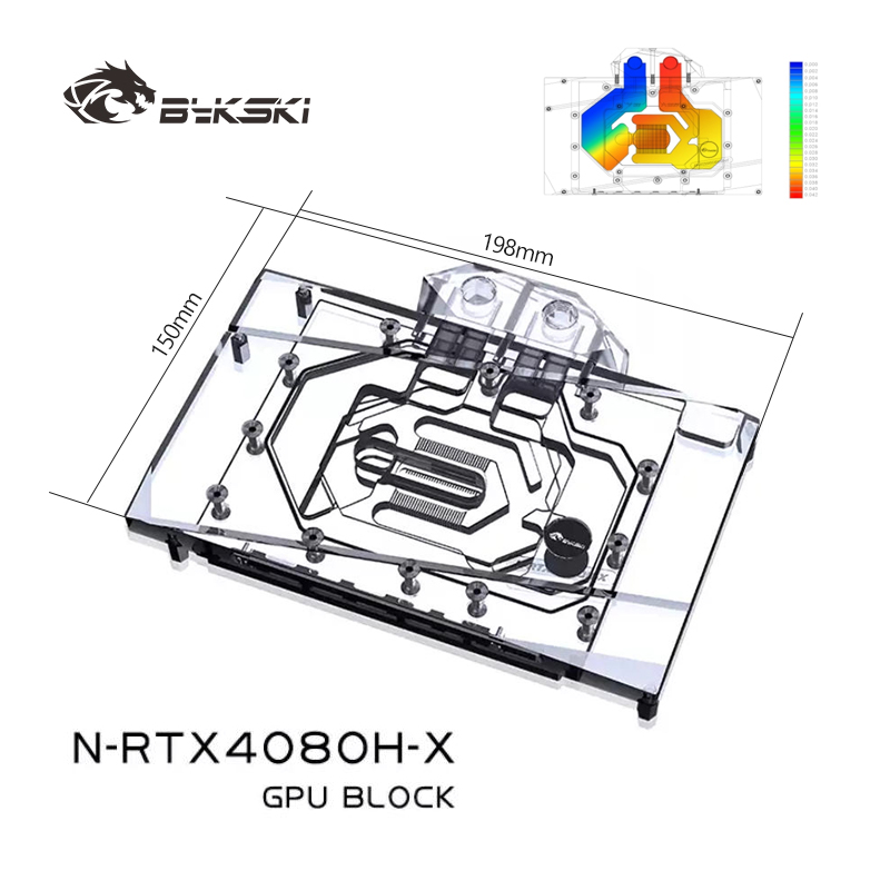 Bykski GPU bloc d'eau pour NVI - Nvidia Vga Rtx 4080 avis et prix