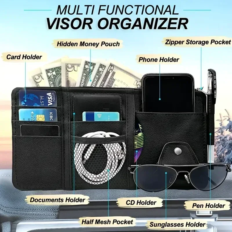 Organisateur de pare-soleil de - Tech Accessories Bag avis et prix