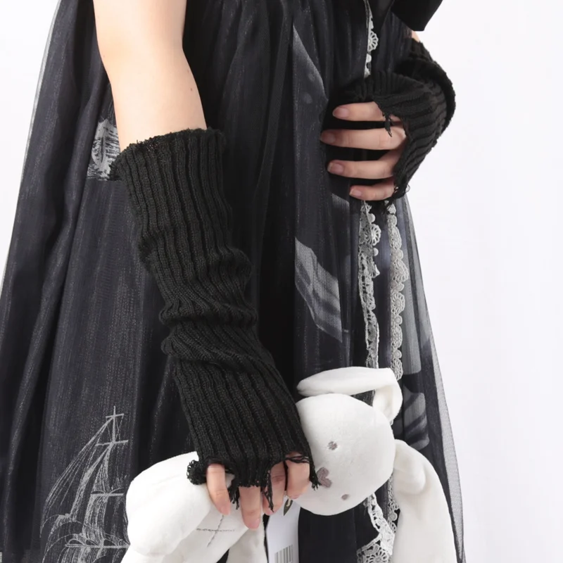 Gants unisexes cassés, manchet - Tech Wear Accessories avis et prix