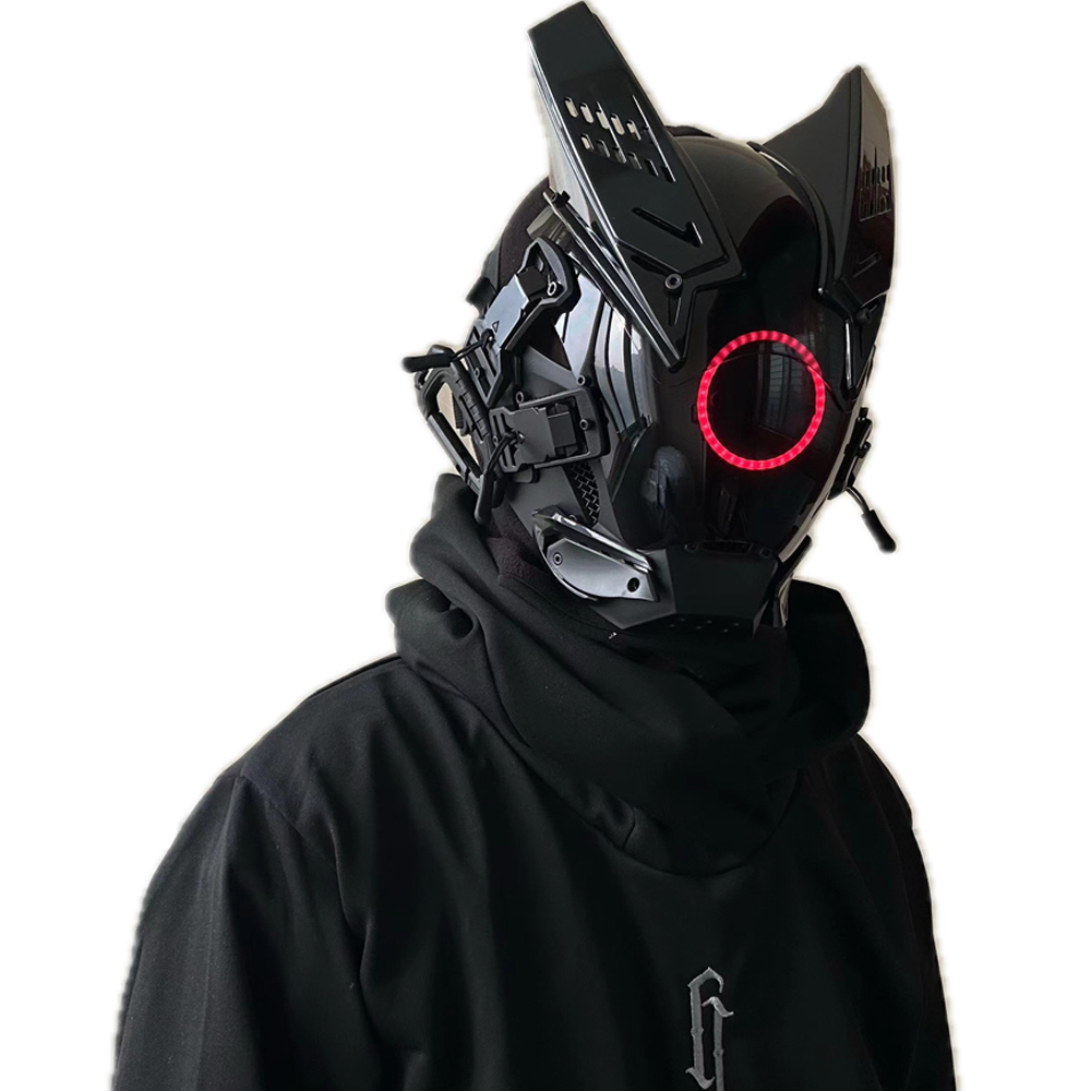 Masque LED Cyberpunk pour cosp - Tech Wear Accessories avis et prix