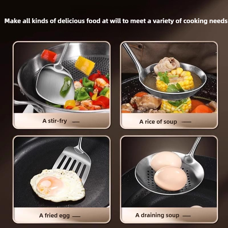 Spatule de cuisine en acier in - Hi Tech Kitchen Accessories avis et prix